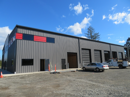 Ferox Fleet Services in Vancouver, WA; Includes 2-story office, drive thru access, and open wash bay