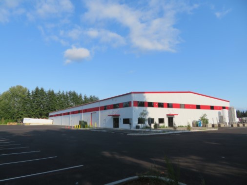 USNR Manufacturing Facility in Woodland, Washington, 42,000 square feet with 125' clear span